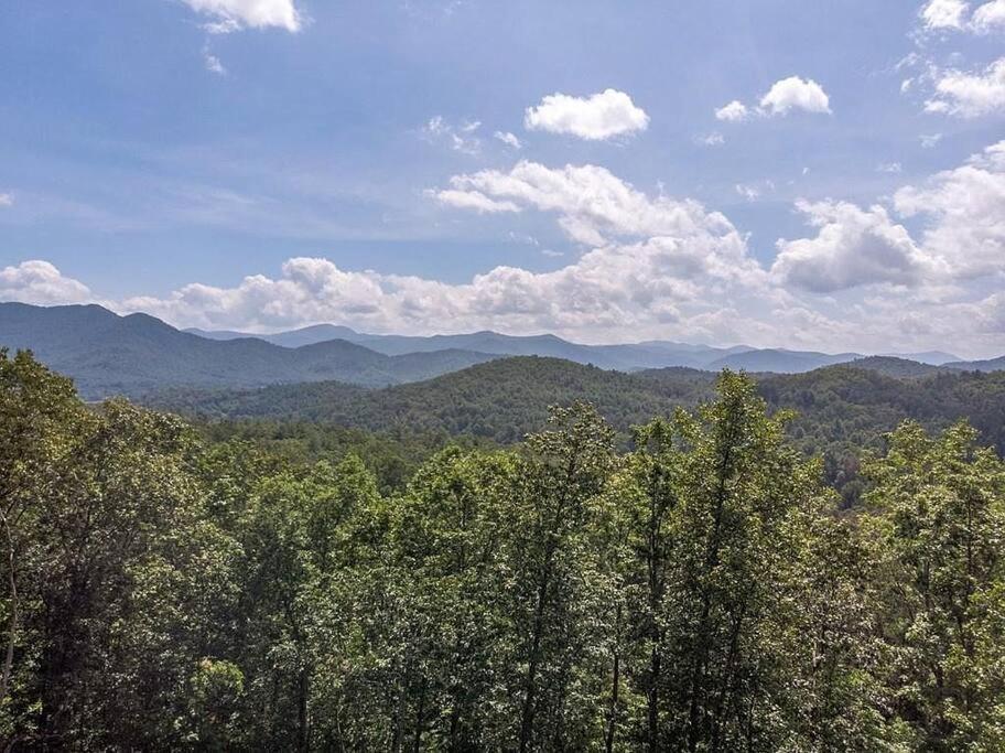 Red Rooster Family Cabin W/Hot Tub+Fire Pit+View 富兰克林 外观 照片