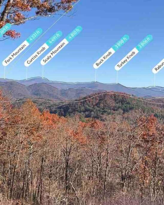 Red Rooster Family Cabin W/Hot Tub+Fire Pit+View 富兰克林 外观 照片
