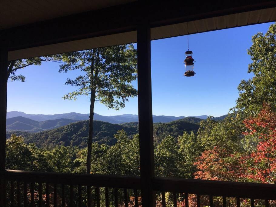Red Rooster Family Cabin W/Hot Tub+Fire Pit+View 富兰克林 外观 照片